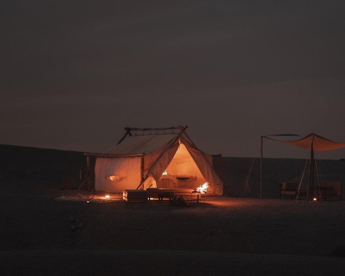 Picture 7 for Activity Agafay Desert Private Luxury Dinner w Live Music & Fire Show