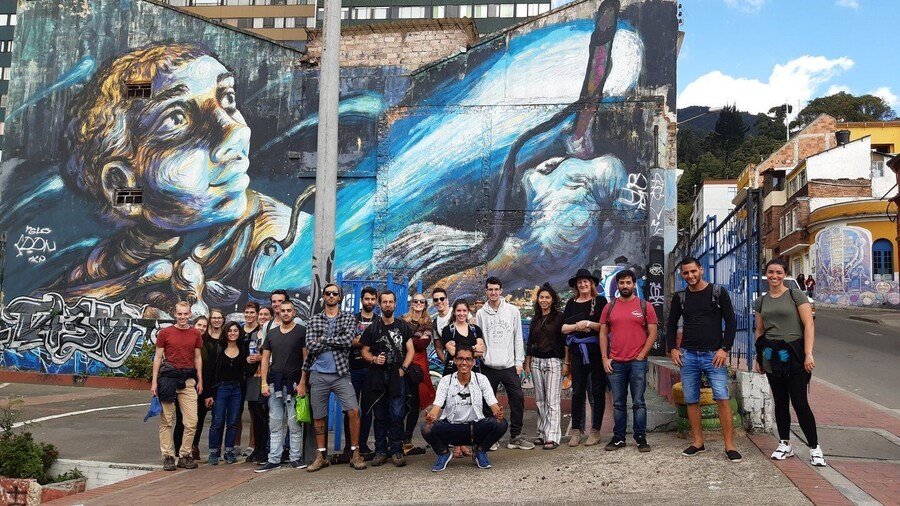 Picture 9 for Activity Bogotá: La Candelaria Graffiti & Urban Art Shared Tour