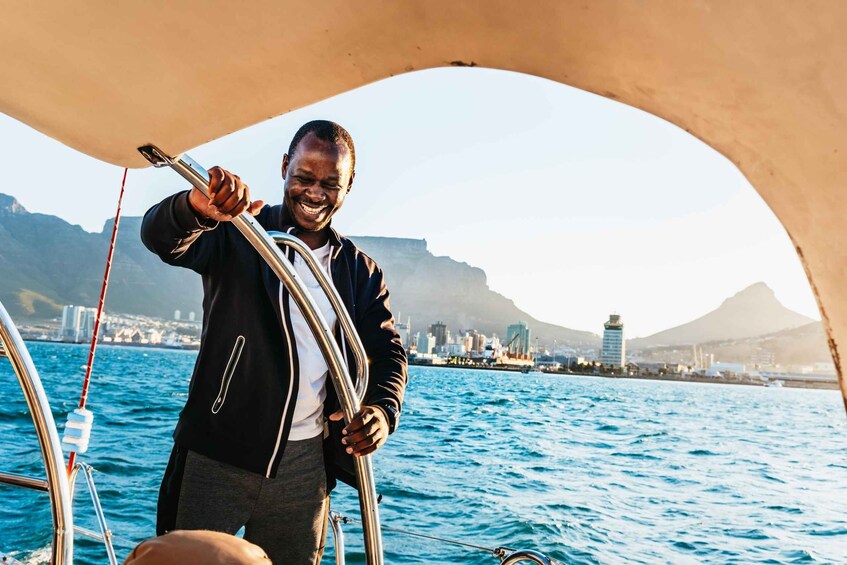 Picture 1 for Activity Cape Town: Sunset Cruise by Catamaran to Table Bay