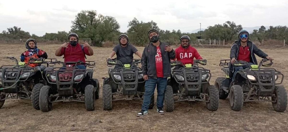 Picture 2 for Activity Teotihuacan: 3hr. ATV Tour Hotspots & Local Majestic Caves