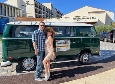 Monterey: Wine and Brew tours in a 1970 VW bus.