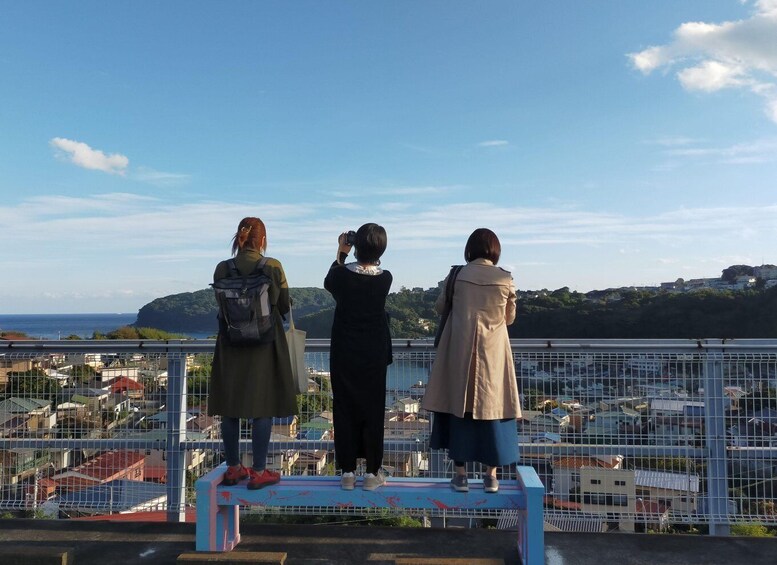 Picture 1 for Activity Manazuru: Walking Tour with Tasty Local Food and Scenic View