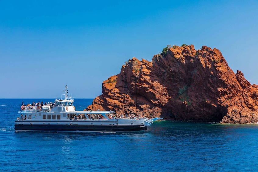 Picture 3 for Activity From Mandelieu: Corniche d'Or Sightseeing Cruise with Guide