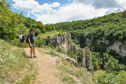 Full day waterfalls and caves around Veliko Tarnovo