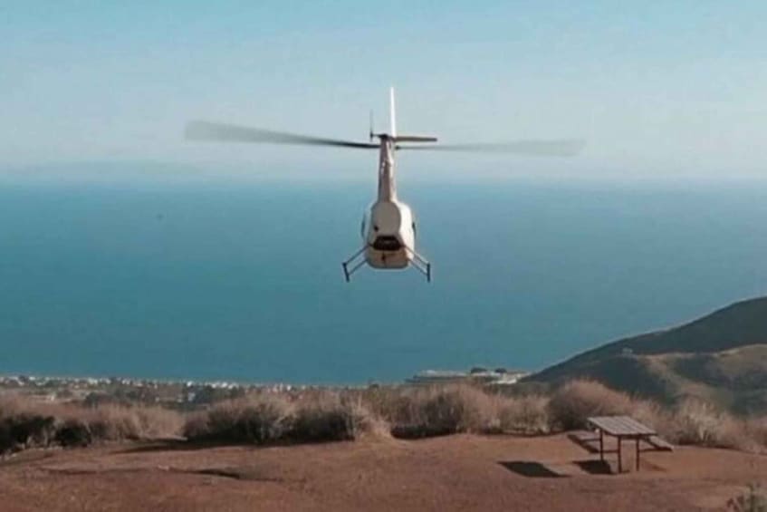 Picture 1 for Activity Los Angeles: Malibu Mountain Top Landing Helicopter Tour