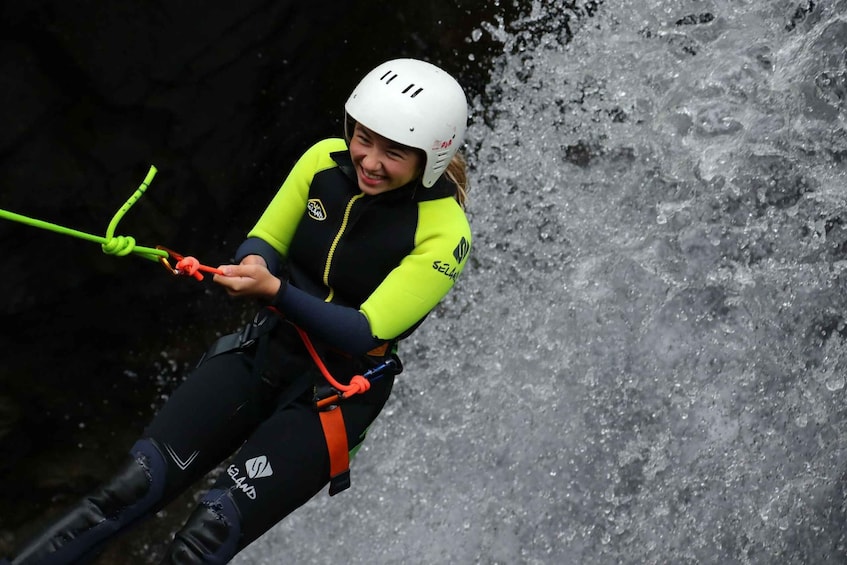 Picture 3 for Activity Pitlochry: Lower Falls of Bruar Guided Canyoning Experience