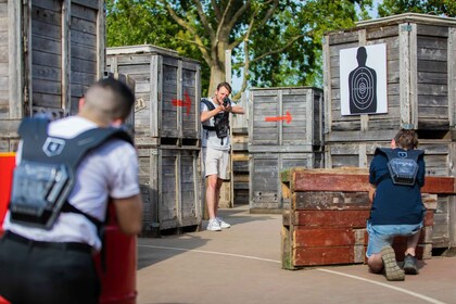 Ámsterdam: juego privado de laser tag