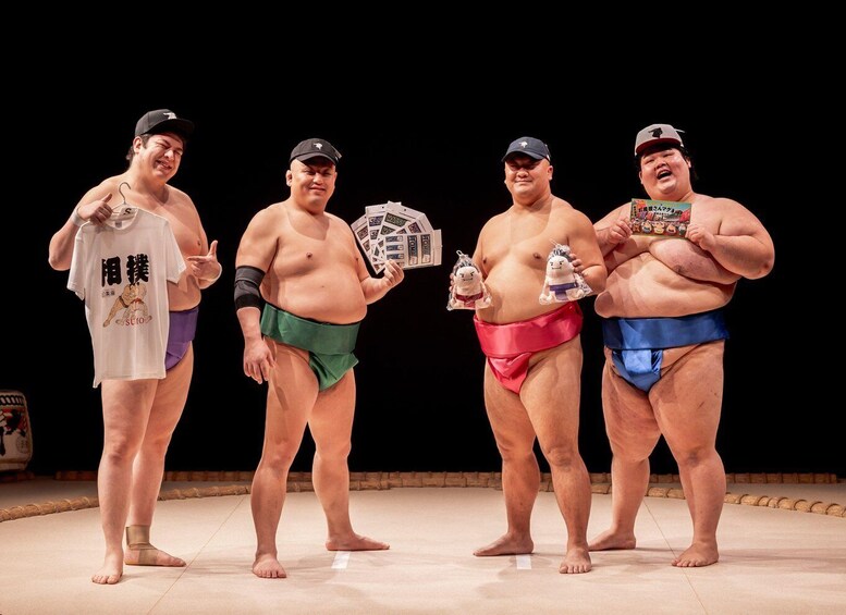 Picture 11 for Activity Osaka: Sumo Stage Show with Bento & Fight + Photo Shooting