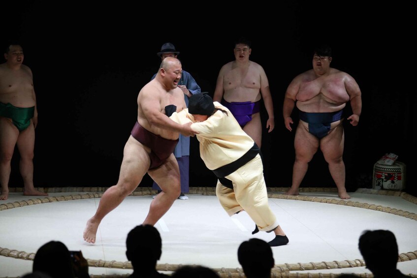 Picture 1 for Activity Osaka: Thrilling Sumo Entertainment Show Experience