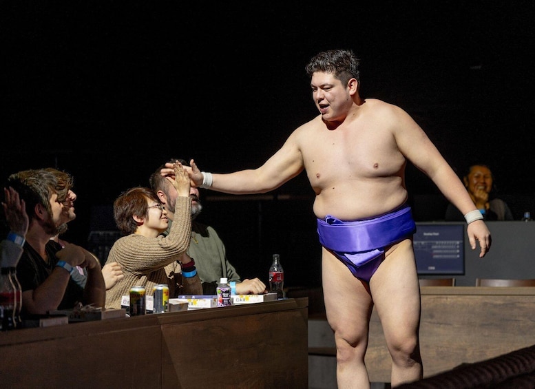Picture 6 for Activity Osaka: Sumo Stage Show with Bento & Fight + Photo Shooting