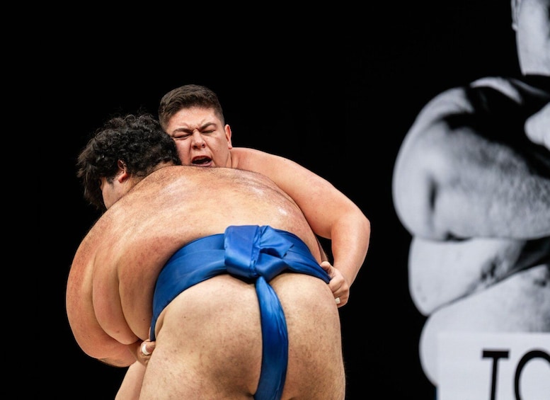 Picture 8 for Activity Osaka: Sumo Stage Show with Bento & Fight + Photo Shooting