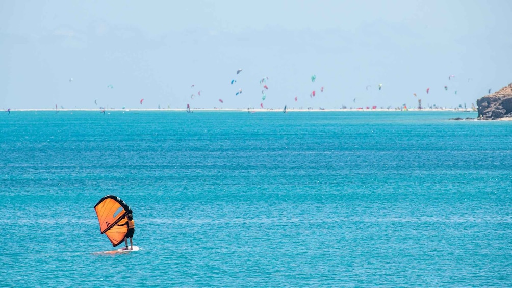 Picture 2 for Activity Fuerteventura: Wingsurf Taster in beautiful Costa Calma!