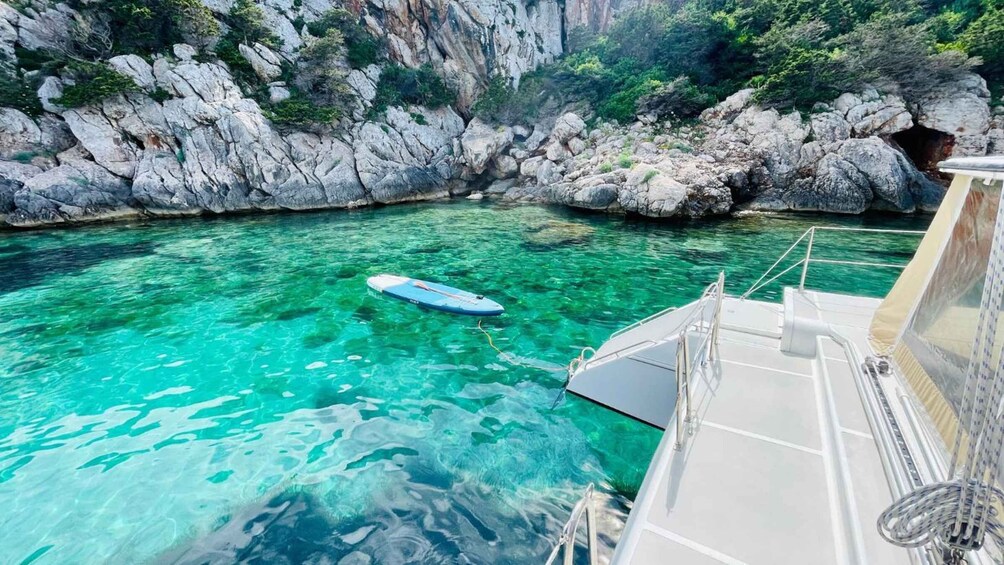 Picture 2 for Activity Alghero: Full day on a catamaran in Porto Conte Natural Park