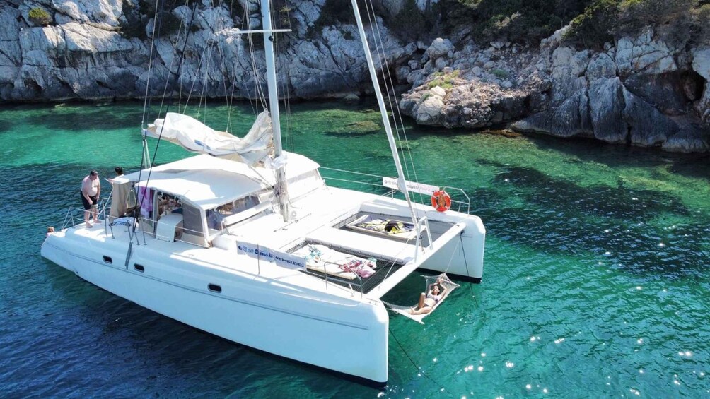 Picture 1 for Activity Alghero: Full day on a catamaran in Porto Conte Natural Park