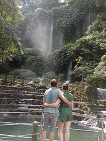 Lombok Day Trip: Waterfall, rice Terrace, Bamboo handycraft