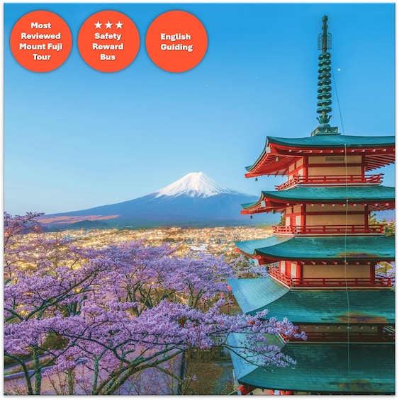 From Tokyo: Mount Fuji Full-Day Sightseeing Trip