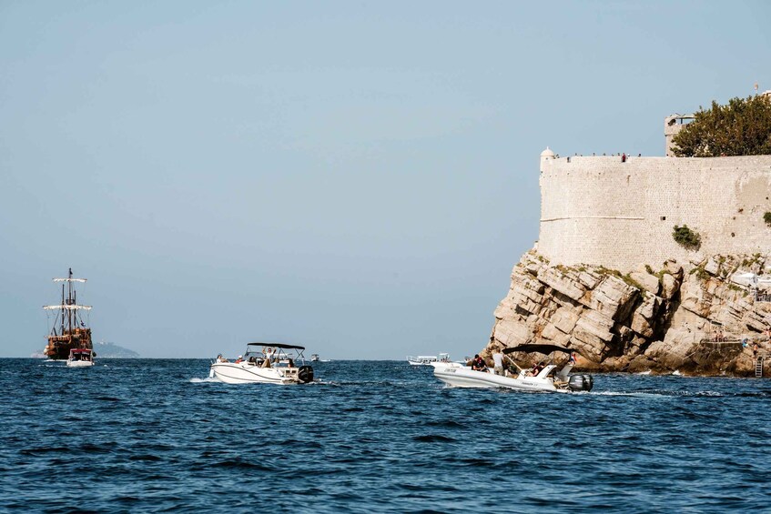 Picture 1 for Activity Dubrovnik: Full-day Elafiti Island and Blue Cave Boat Tour