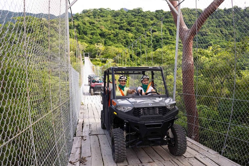 Picture 1 for Activity Puerto Vallarta: Jorullo Bridge, RZR Ride, and Zipline Tour