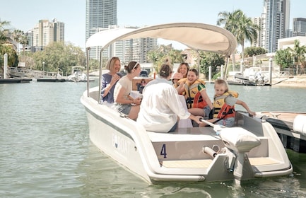 Gold Coast: Self-Guided Eco Boat Rental From Isle of Capri