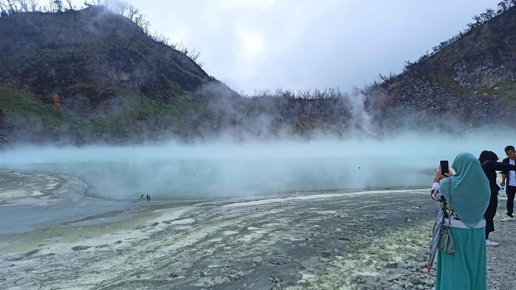 Picture 24 for Activity Bandung: Volcano, Hot Spring, Mud Bathing, & Lake Tour