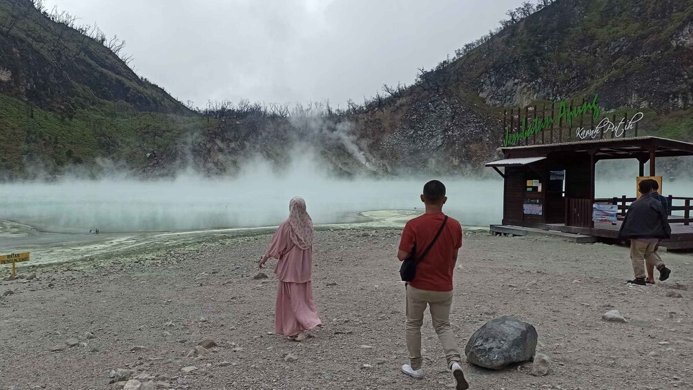 Picture 3 for Activity Bandung: Volcano, Hot Spring, Mud Bathing, & Lake Tour