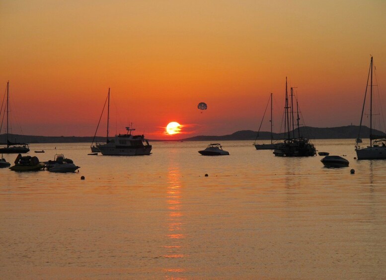 Picture 17 for Activity Ibiza: Cala Salada & Cala Gracio Sunset Boat Trip & Snorkel