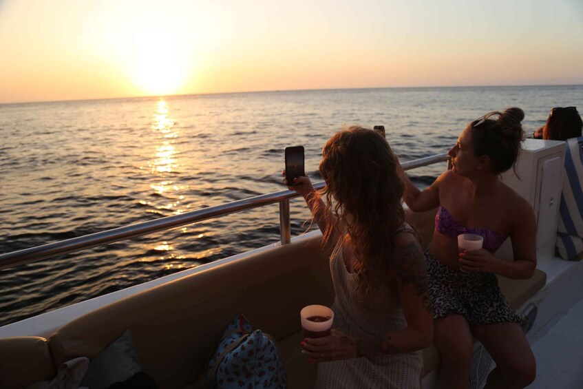 Picture 11 for Activity San Antonio: Cala Salada & Cala Gracio Sunset Boat Trip.