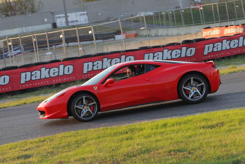 Picture 1 for Activity Milan: Test Drive a Ferrari 458 on a Race Track with Video