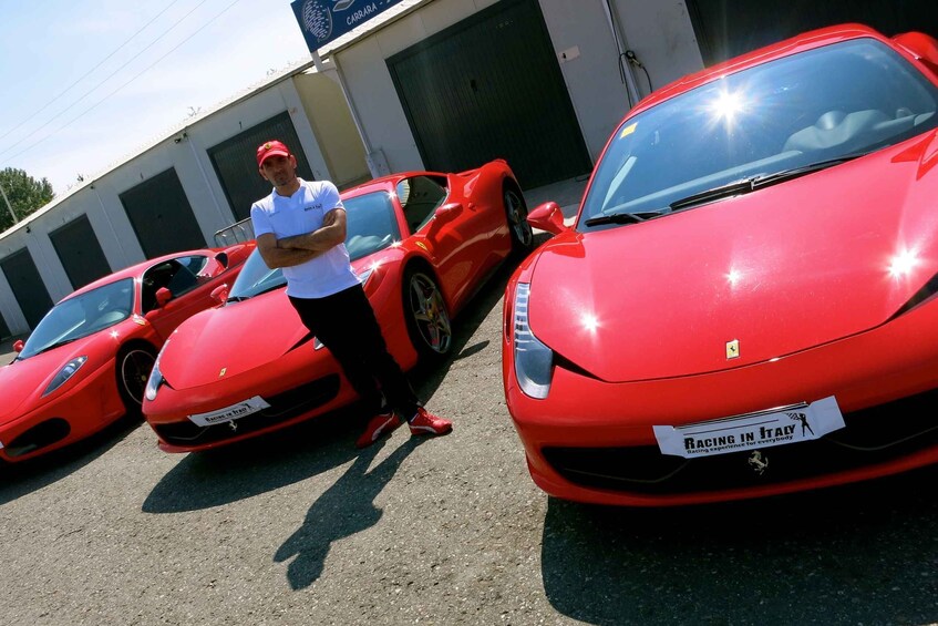 Picture 2 for Activity Milan: Test Drive a Ferrari 458 on a Race Track with Video