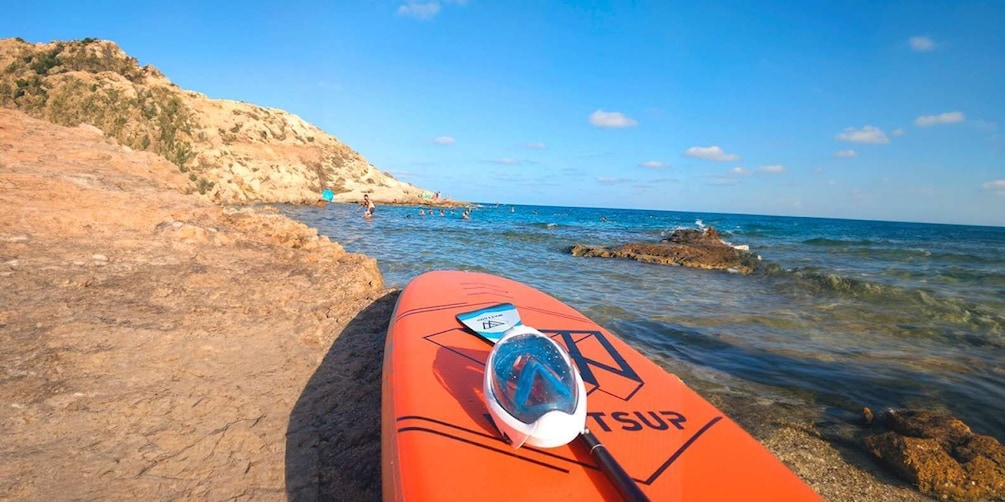 Picture 2 for Activity Alicante: Snorkel cove on E-Bike tour and paddel surf