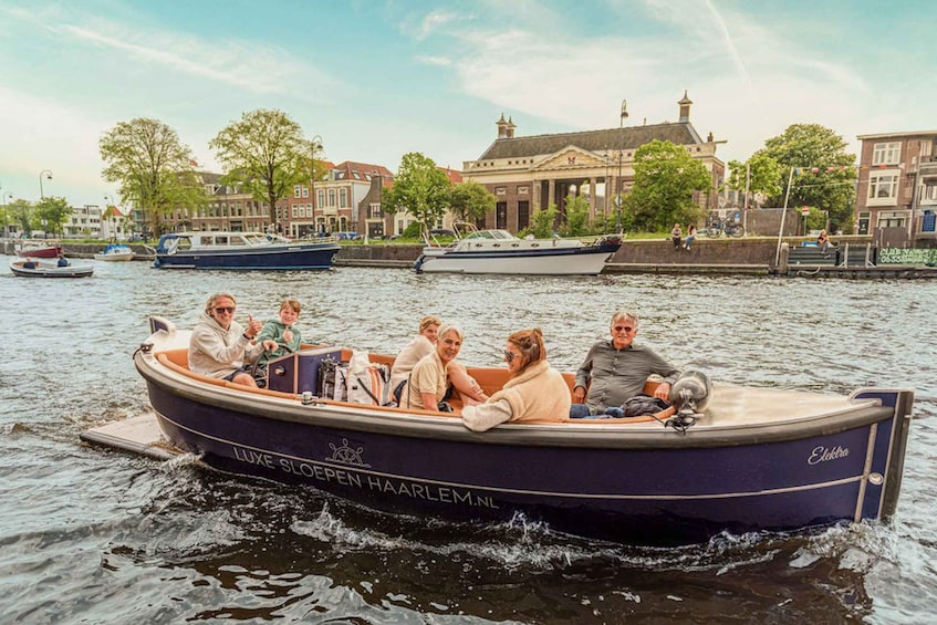Picture 2 for Activity Haarlem: Private Boat Rental City Center