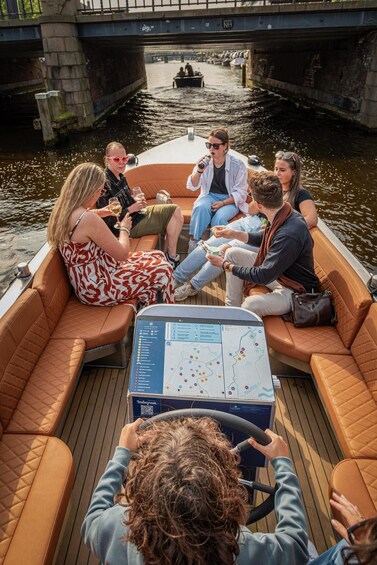 Picture 4 for Activity Haarlem: Private Boat Rental City Center