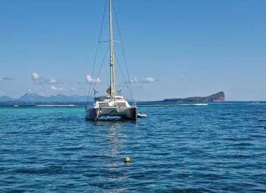 Grand Bay: Catamaran Cruise to Flat Island with BBQ Lunch