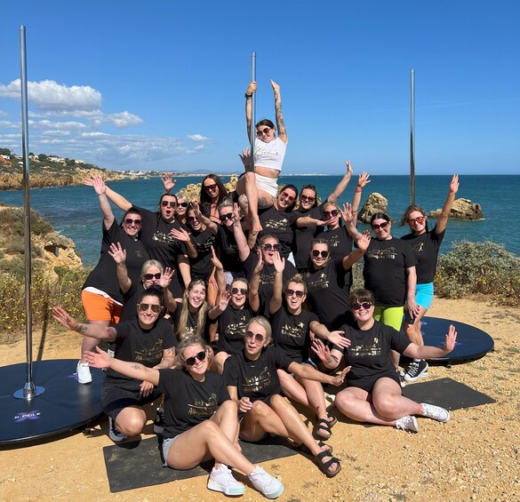 Picture 11 for Activity Algarve: Ocean View Pole Dance Experience with Prosecco