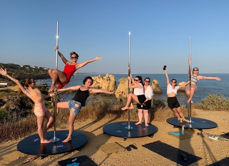 Picture 15 for Activity Algarve: Ocean View Pole Dance Experience with Prosecco