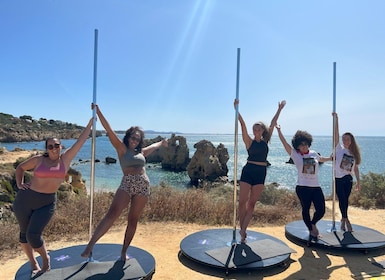 Algarve: Ocean View Pole Dance Experience with Prosecco