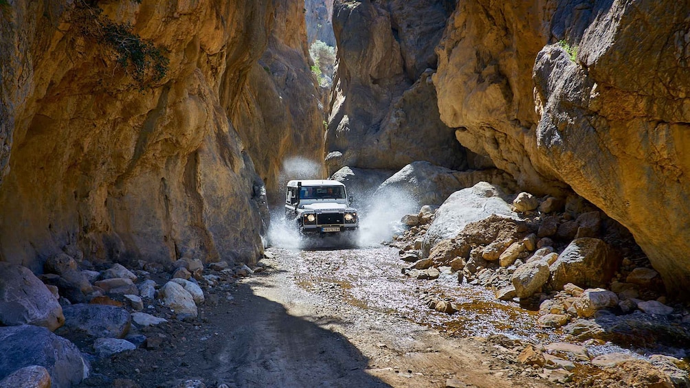 Crete: Land Rover Safari to Tripiti Gorge & Beach