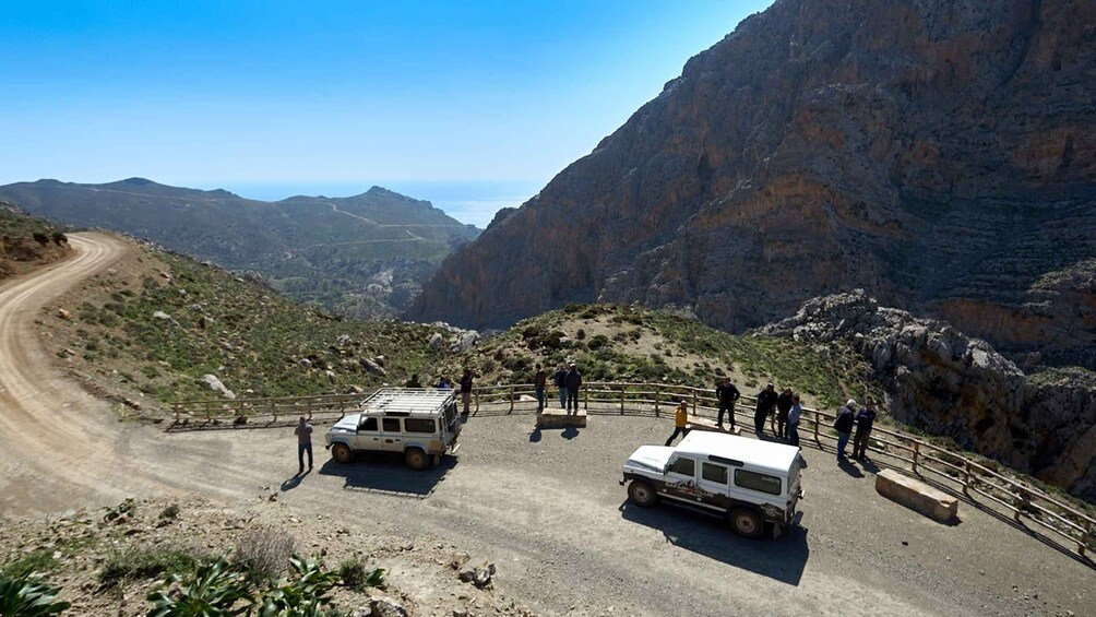 Picture 3 for Activity Crete: Land Rover Safari to Tripiti Gorge & Beach