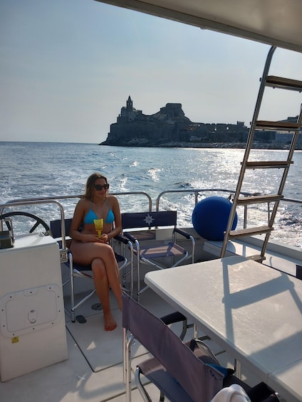Picture 14 for Activity Portovenere: Islands sunset boat trip with dinner