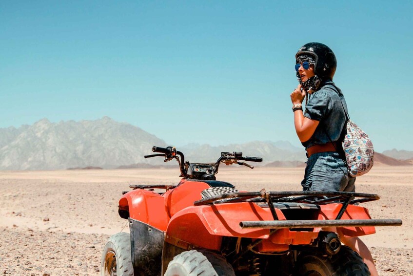 Picture 2 for Activity Agadir: Quad Bike Tour of Sand Dunes & Beach w/ Moroccan Tea