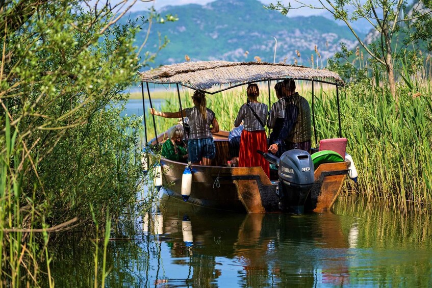 Panoramic Boat Tour to Vranjina Monastery & Wine Tasting