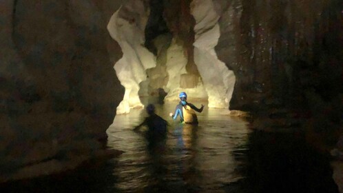 Urzulei: Canyoning in the Donini Cave in the Supramonte