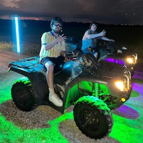 Miami: Guided Night Time quad bike Tour with Gear Rental