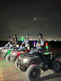 Miami: Guided Night Time quad bike Tour with Gear Rental