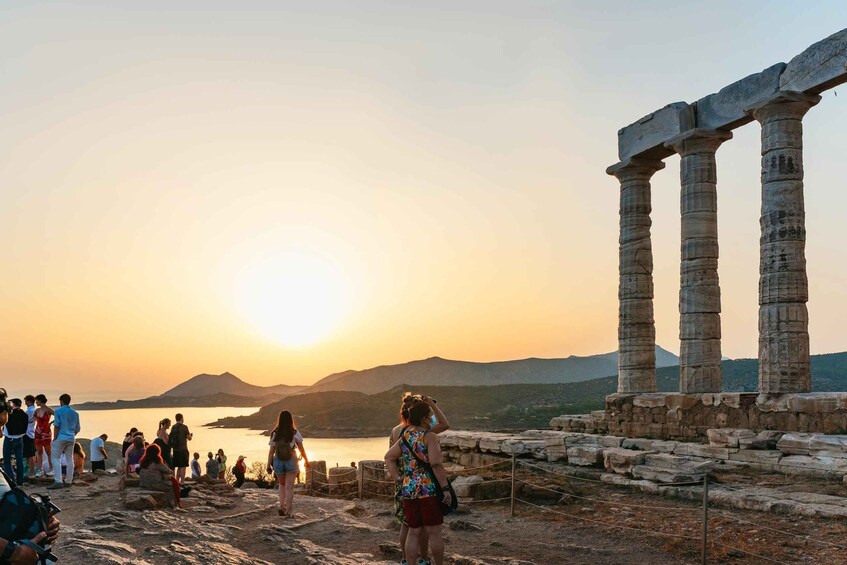 Picture 3 for Activity Athens: Cape Sounion and Temple of Poseidon Sunset Day Trip