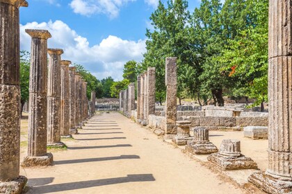 Katakolo Hafen: Transfer zum antiken Olympia und VR Audio Tour