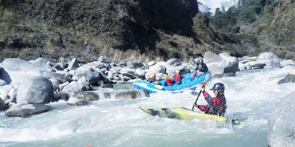 Picture 2 for Activity Pokhara: Whitewater River Rafting Tour with Hotel Transfers