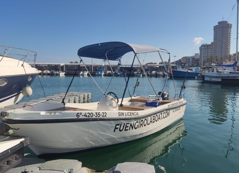 Picture 2 for Activity Fuengirola no License Boat from 2 To 4 Hours