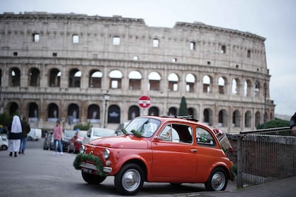 Vintage Fiat500 car Tour by Professional Photographer