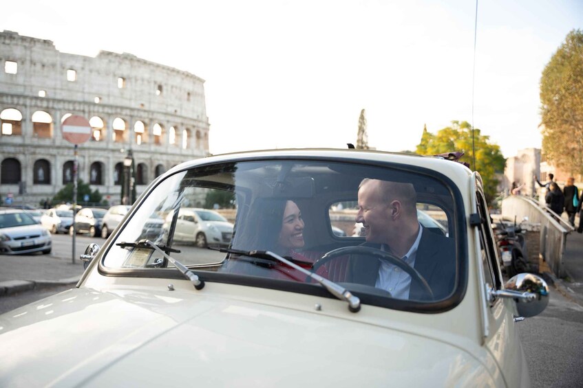 Picture 2 for Activity Vintage Fiat500 car Tour by Professional Photographer